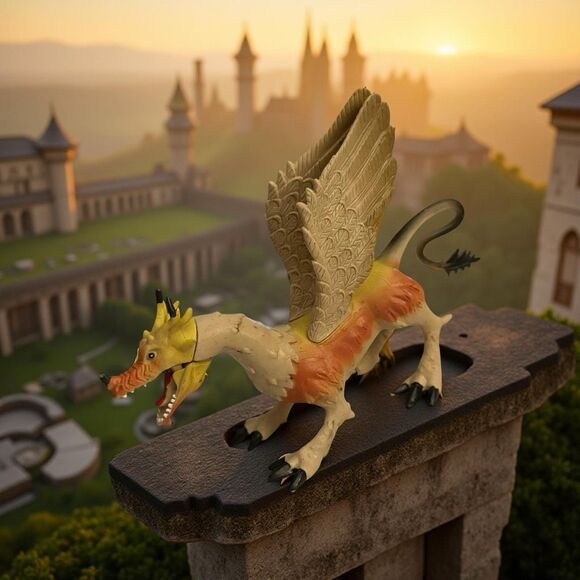 MB Wolvering Holdings LLC Articulated Mouth Dragon Figure B19 - Picture 1 of 8